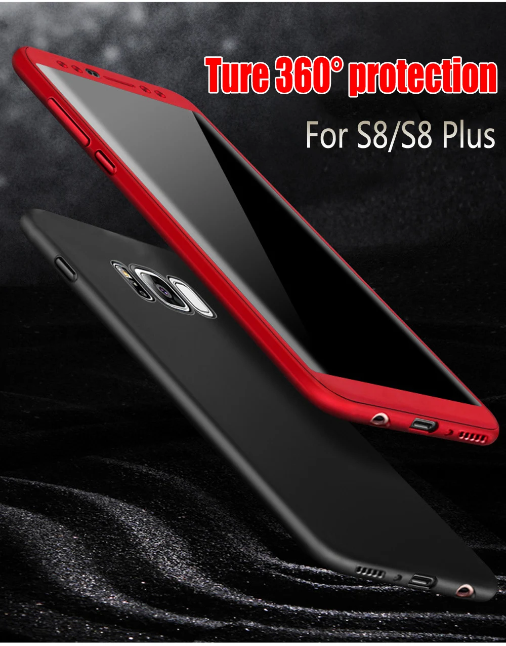 Luxury 360 Full Body Cover Case For Samsung Galaxy S8 S8 Plus Cases Ultra Thin Protection For S7 S7 Edge S6 S6 Edge Note 8 Case5