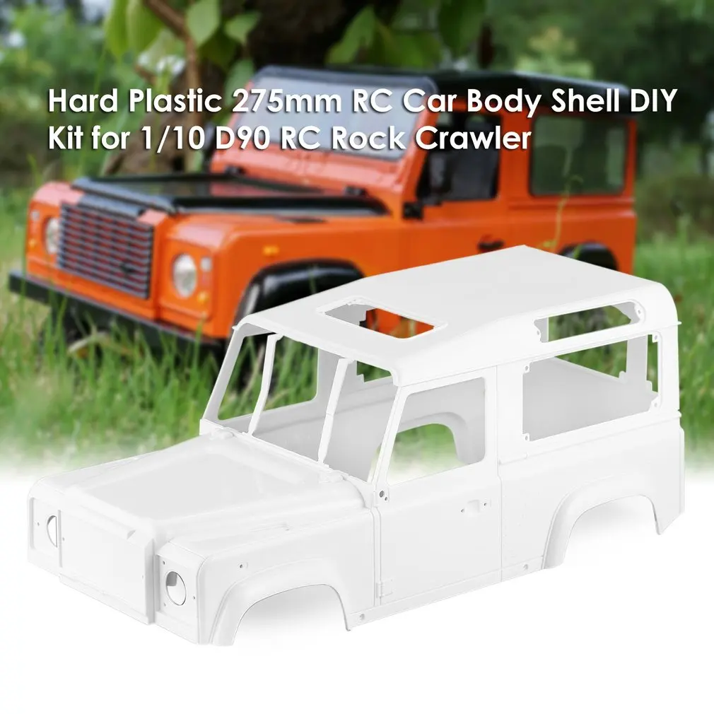 Hard Plastic 275mm RC Car Shell for 1/10 Axial SCX10 II Tamiya CC01