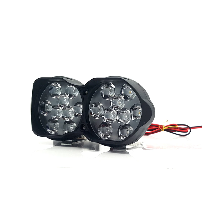 CNSUNNYLIGHT Motorcycles LED Headlight 16W 2000Lm Scooters Fog Spotlight  (6)