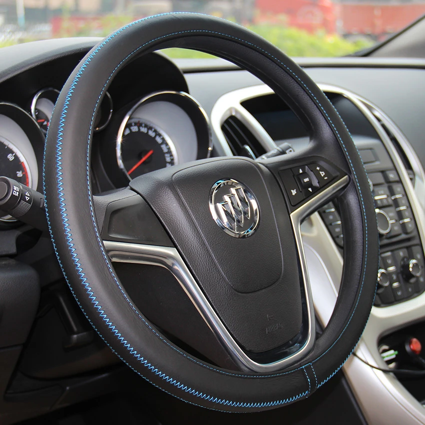 Jinjin Car Steering Wheel Cover Thin and Soft 15 inch Universal red and Leather Black for Women Set and Men for Stitch on Wrap Stitching Style for HRV CRV Honda Civic Jinjin Car Steering Wheel Cover Thin and Soft 15 inch Universal red and Leather Black for Women Set and Men for Stitch on Wrap Stitching Style for HRV CRV Honda Civic