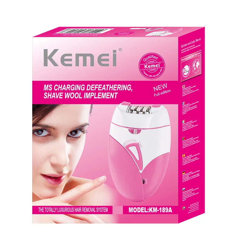 senhora profissional indolor barbear usb carga trimmer