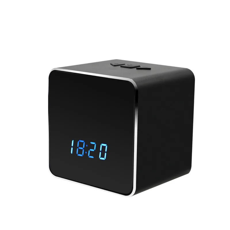 

Electronic Clock for Hidden Camera 1080P HD Wi-Fi Infrared Vision Network Bluetooth Speaker Built-in Large Capacity Battery