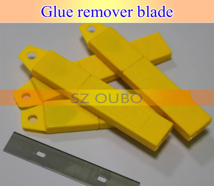 Work for 5 in 1 Frame Machine Super Clean Blade Scraper Wiper Blade for for Cell Phone LCD Glass Lens Removing Drying Glue Tool (4)