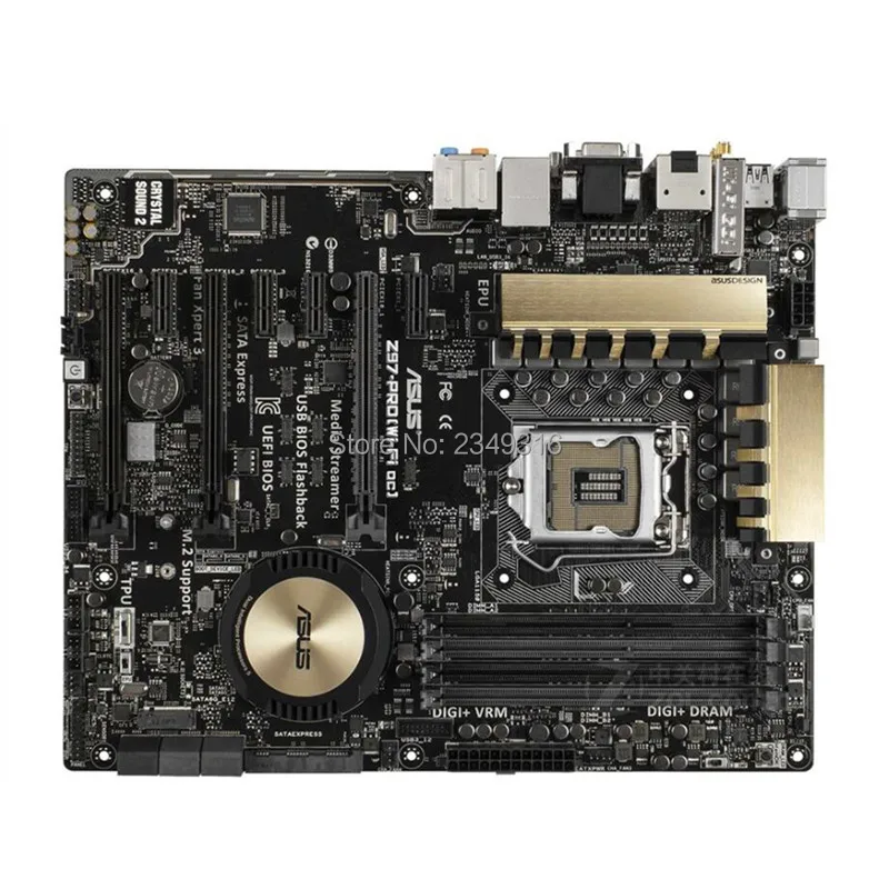 

For ASUS Z97-PRO(WiFi ac) original motherboard Socket LGA 1150 DDR3 Z97 SATA3 USB3.0 Desktop Motherboard