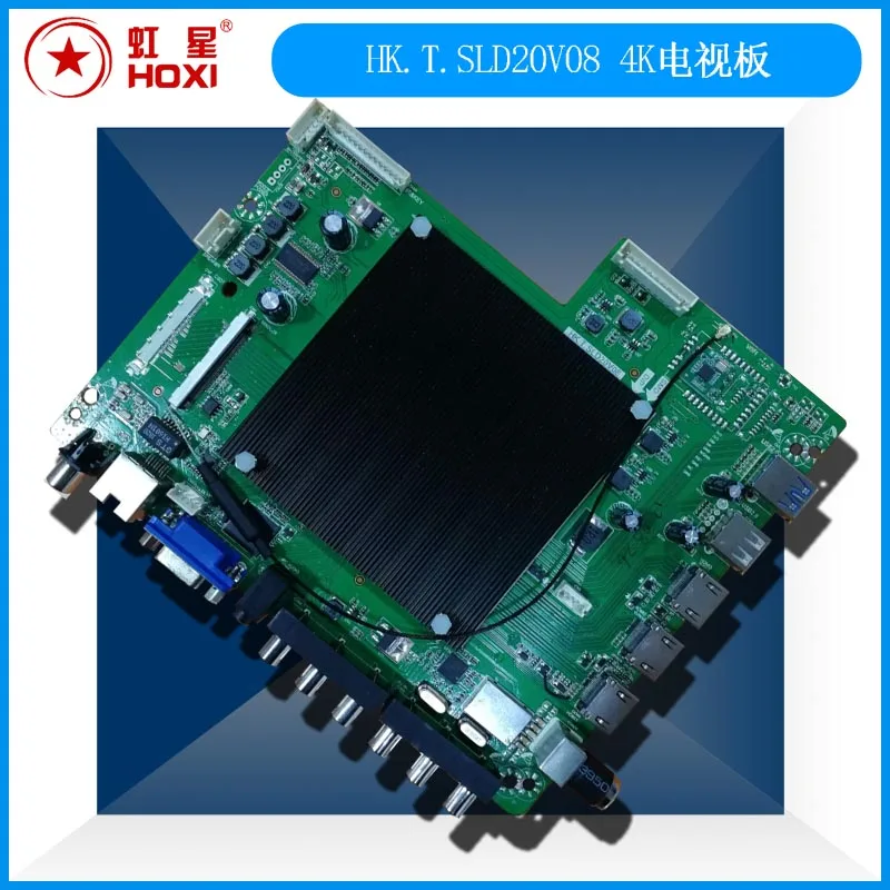 

4K LCD TV driver board HK.T.SLD20V08 high-end network intelligence 3840*2160 universal TV board