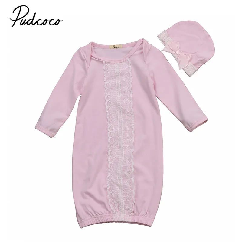 

Infant Baby Swaddle Soft Warm Envelope Blanket Sleeping Bag Headband/Hat 2PCS