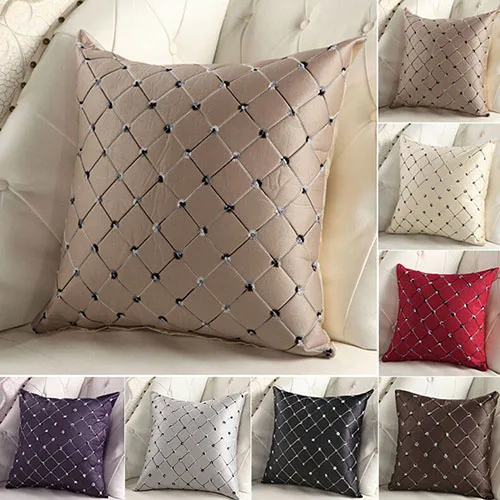Чехол для дивана и кровати разноцветные пледы квадратный чехол C1GK|pillow case square|plaid