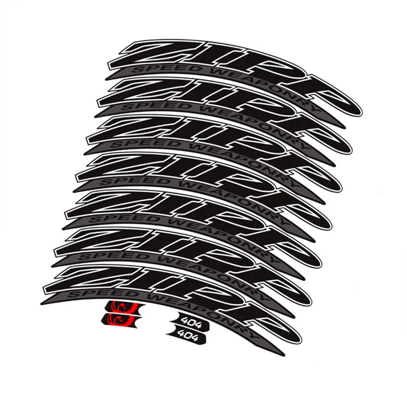 

CATAZER Bicycle Stickers for 404 Carbon Road Bike Wheel ZIP Decals Suitable for 58mm Carbon Wheel 50 60 Disc Wheel 1 Pair