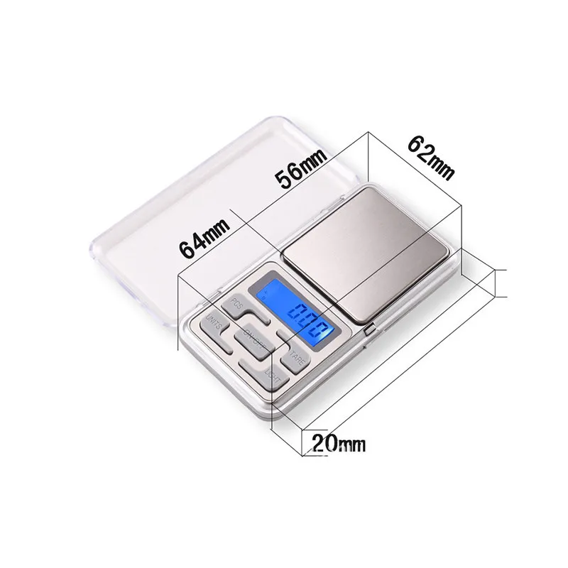 Карманный мини цифровой 500 г/0,1 г Цифровой Заводская цена мини весы ювелирные изделия офис школы Взвешивание
