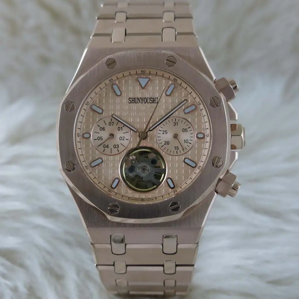 

WG05284 Mens Watches Top Brand Runway Luxury European Design Automatic Mechanical Watch