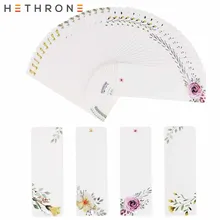 Hethrone 40 шт./лот DIY креативная Закладка в форме цветка papelaria boekenlegger закладки книжный зажим канцелярские принадлежности