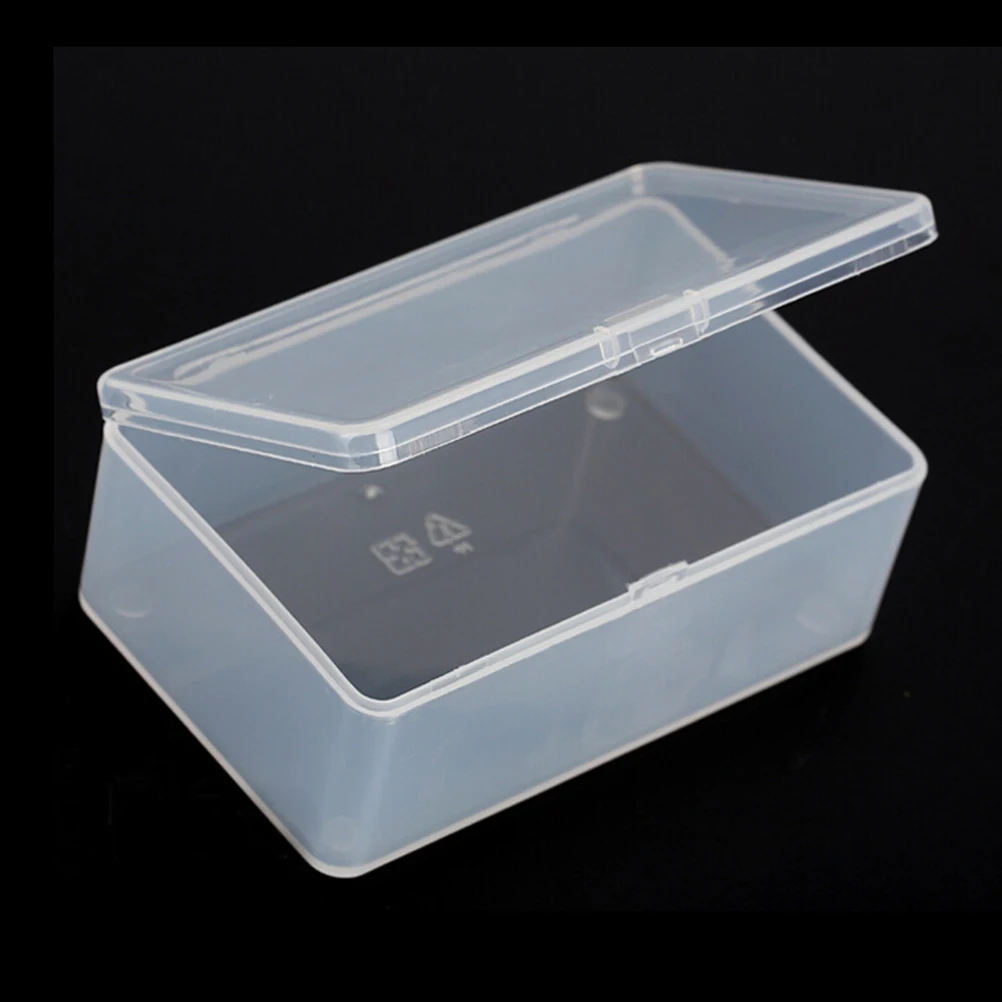 Caja de almacenamiento con tapa, contenedor de colección de monedas de plástico transparente, pequeño, de alta calidad, 1 unidad|plastic transparent|plastic clearplastic container with lid - AliExpress