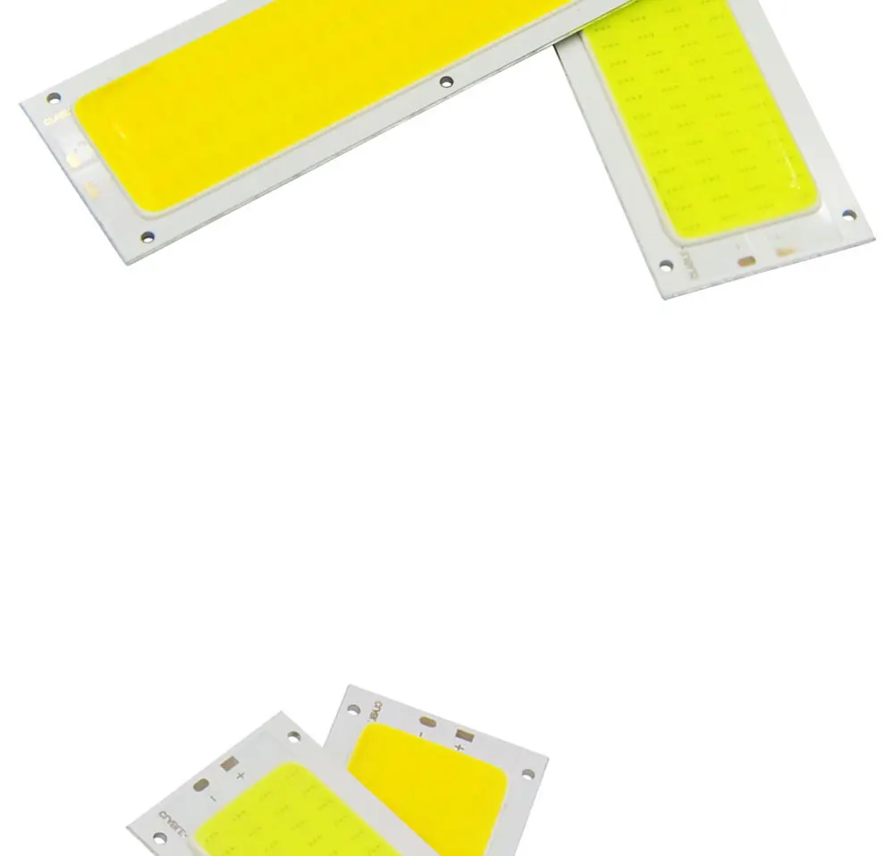 12036mm Rectangle COB Board Bulb 10W 12V LED Light Source 1000LM for DIY Car Work Decor Lamp House Automobile Lighting Parts (3)