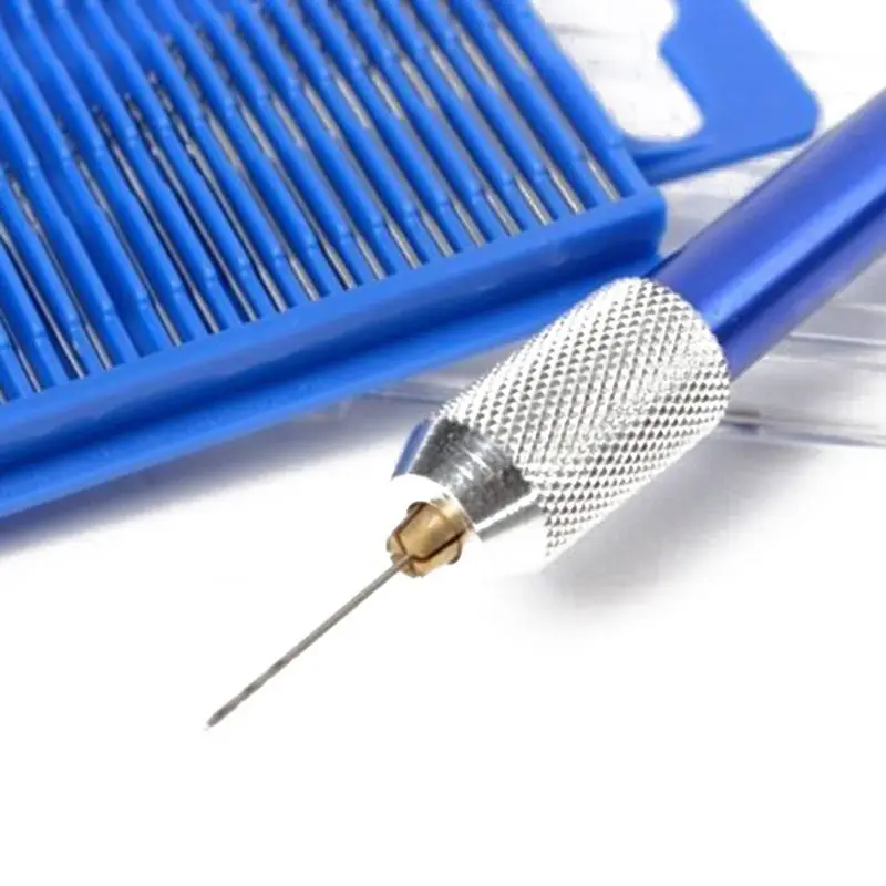 

21pcs Mini Twist Micro-Drill Bit Set Index #61-80 Aluminum Hand Drill for Hobby
