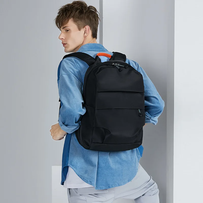 

New Men Laptop Backpack for 15 ''Computer Mochila Escloar Waterproof School Backpacks Bag for teenage Canvas Shoulder Backpack