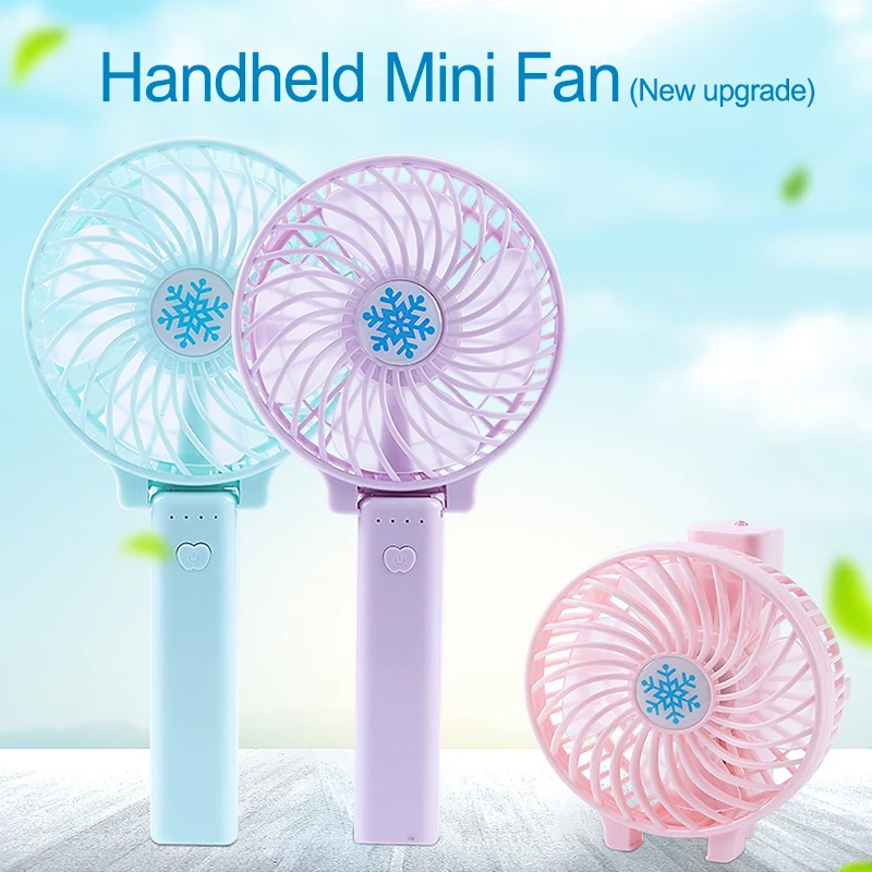 Portable Mini USB Fan Ventilation Foldable Air Conditioning Fans Hand