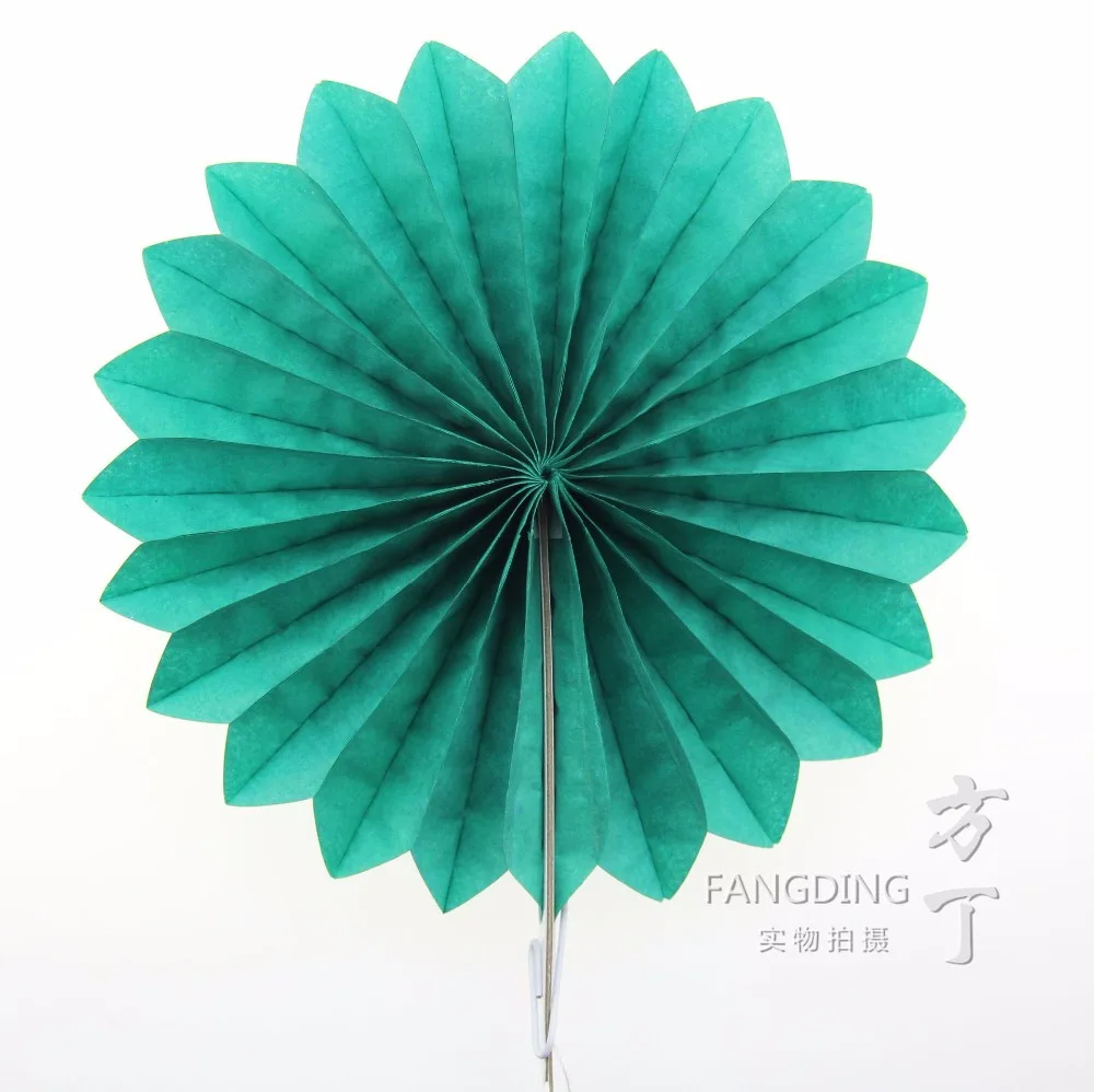 FANLUS Valentine's Day Decoration 20cm Paper Wheel Fans Pom Poms Flowers for Bridal Shower Wedding Anniversary Birthday Party  (23)