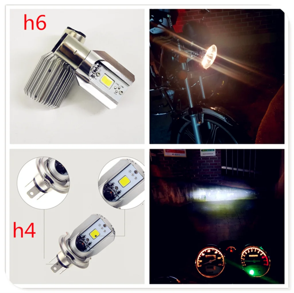 Motorcycle Headlight lamp Bulb H6 h4 6000k for HONDA CBR650F CB650F CBF1000 VF750S SABRE VFR750 VFR800 F