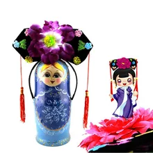 10Pcs lot Chinese ancient Qing court princess hat show party cosplay hat toys