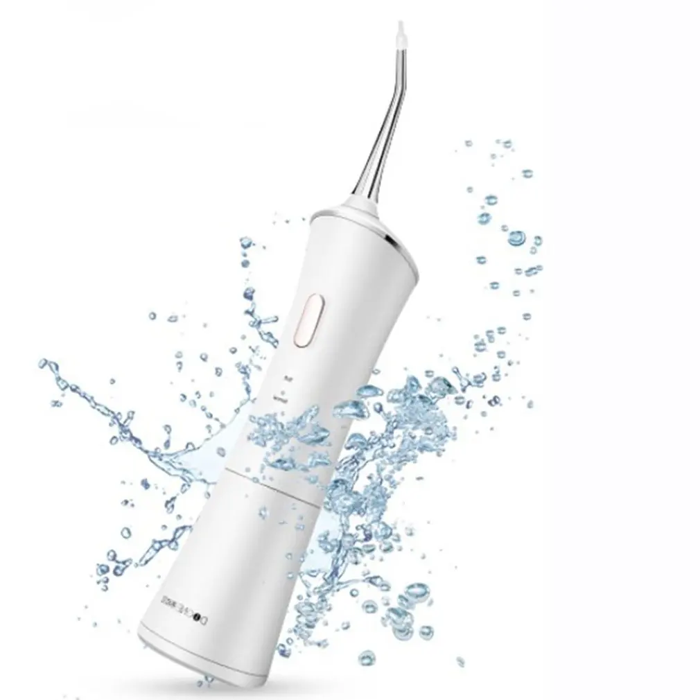 

1Pc Portable Electric Red Teeth Household Oral Portable Washing Machine Flushing Device Teeth Care