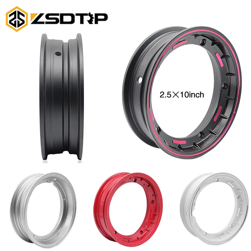 Чехол ZSDTRP 2 5*10 дюймов для обода мотоцикла и скутера алюминиевый обод колеса с