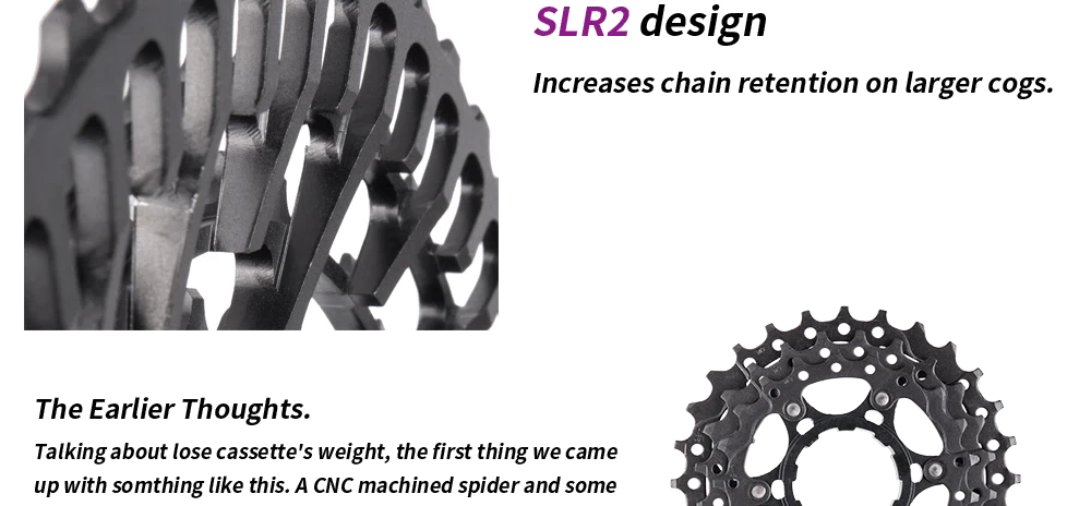 ZTTO MTB 11 speed 11-52T SLR велосипедная кассета 11s 11v k7 11 speed 52 Сверхлегкая 371g CNC Freewheel горный велосипед для XX1 gx m9000