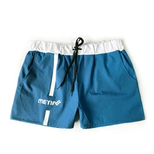 Быстросохнущие дышащие повседневные шорты в стиле пэчворк, мужские шорты для фитнеса, летние пляжные новые модные шорты,, M-XXL