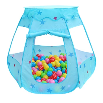 

Kids Ocean Ball Pit Pool Toys Outdoor and Indoor Baby Toy Tents Baby Girls Fairy House Playhut Tent Princess Play Tent