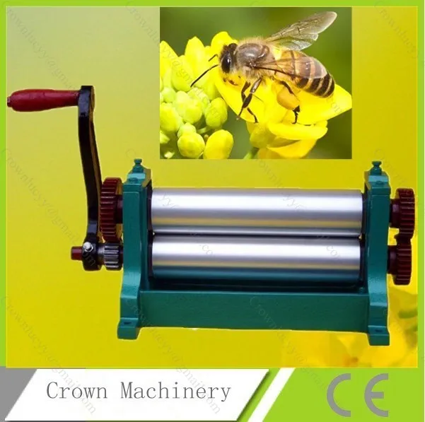 

Manual Beeswax Foundation Flat Sheet Making Machine 75*310mm