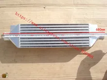 Intercooler tamaño del núcleo 460*160*90mm In/outlet2.5inch Barra de montaje frontal y placa HOND * CIVI * FMIC intercooler AAA piezas del turbocompresor