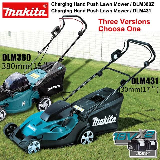 Japan Makita DLM380Z Rechargeable Grass Cutter Hand Push Lawn Mower