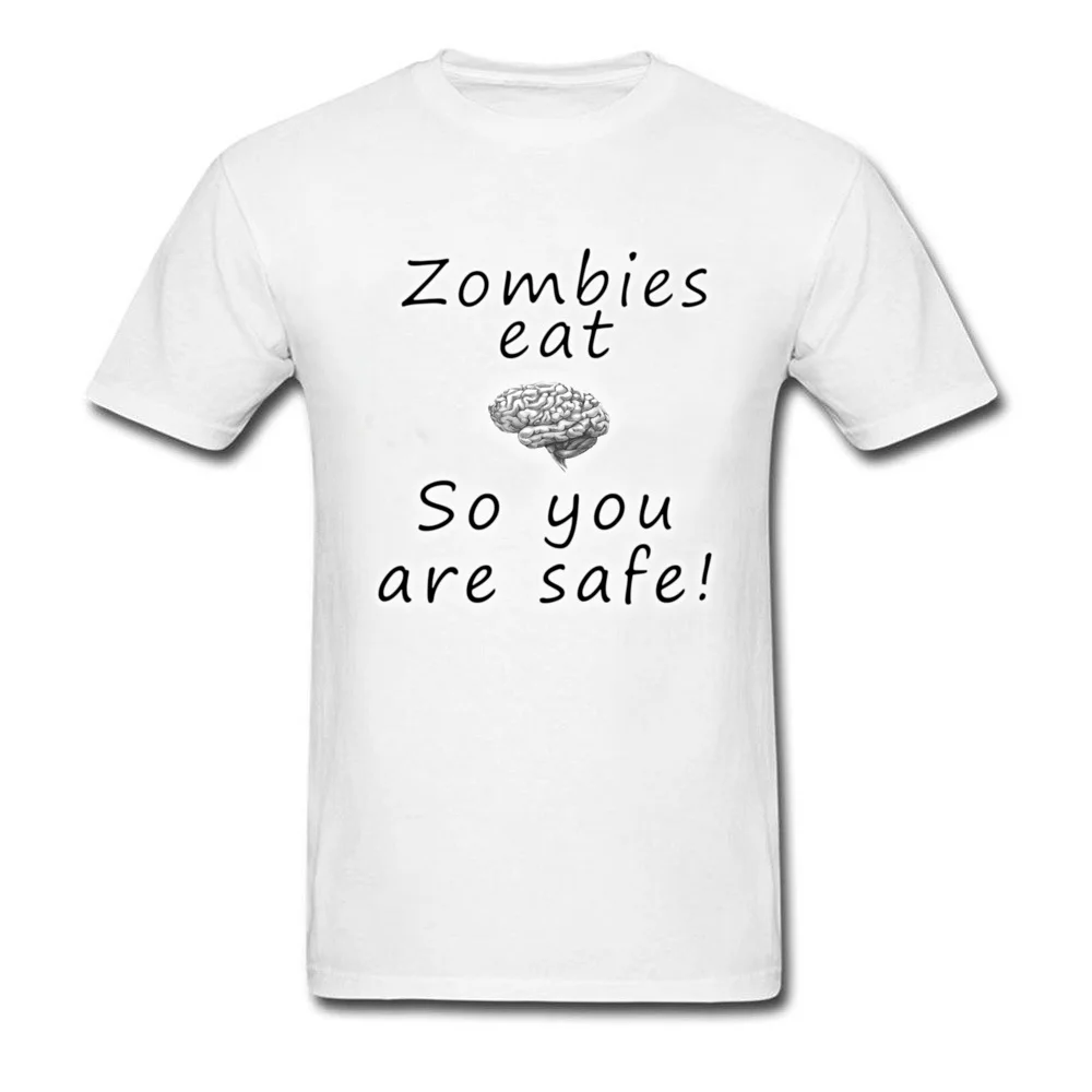 Zombies eat brains_white