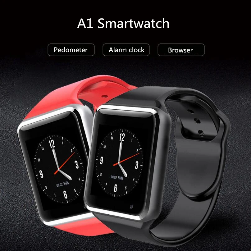 GONOKER наручные часы Bluetooth Смарт с пассометром камера SIM карта Smartwatch для Android телефон