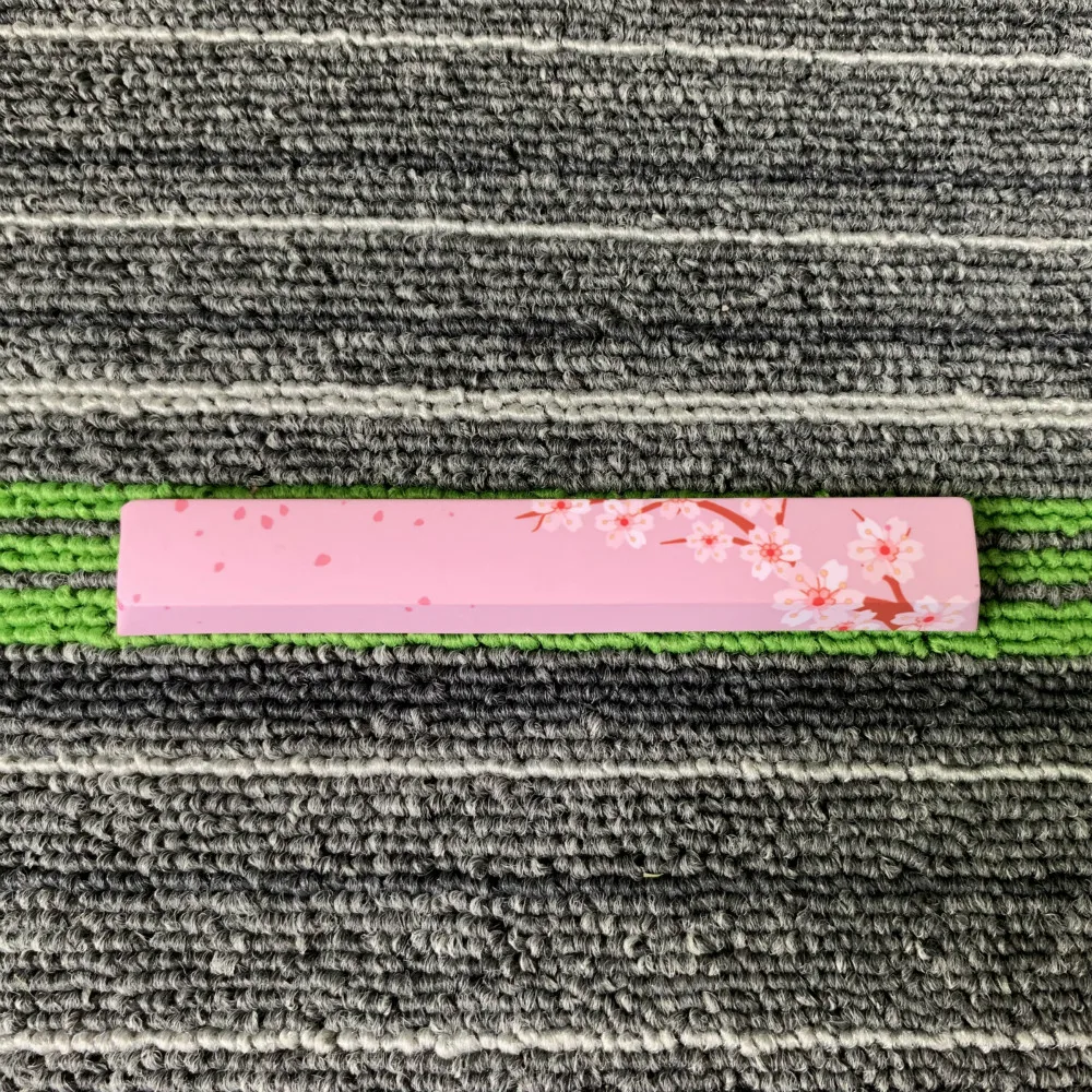  Sublimation Craft Cherry Profile 6.25U PBT Space Keycaps for Cherry MX Switches Mechanical Keyboard