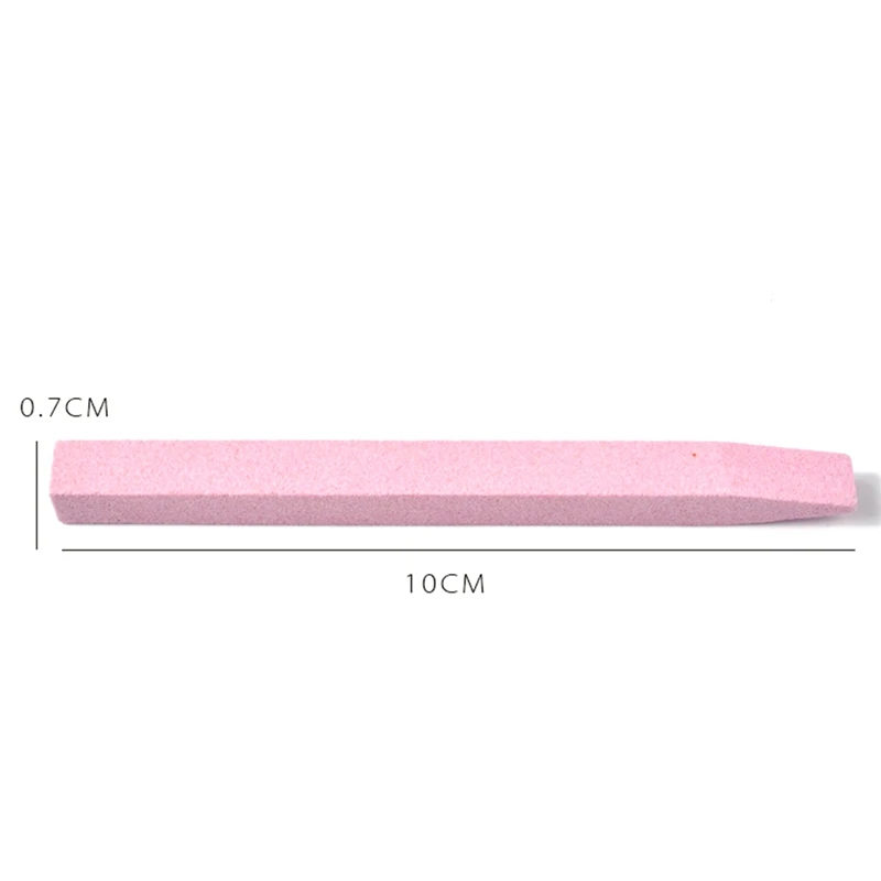 1pc Quartz Stone Nail Cuticle Remover Dead Skin Pusher Trimmer Pen Scrub Manicure Nail Care Tool