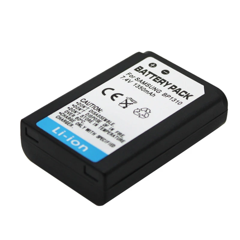 1350 мАч для SAMSUNG BP1310 Батарея NX10 NX100 NX11 Камера 7 4 В|Цифровые аккумуляторы| |