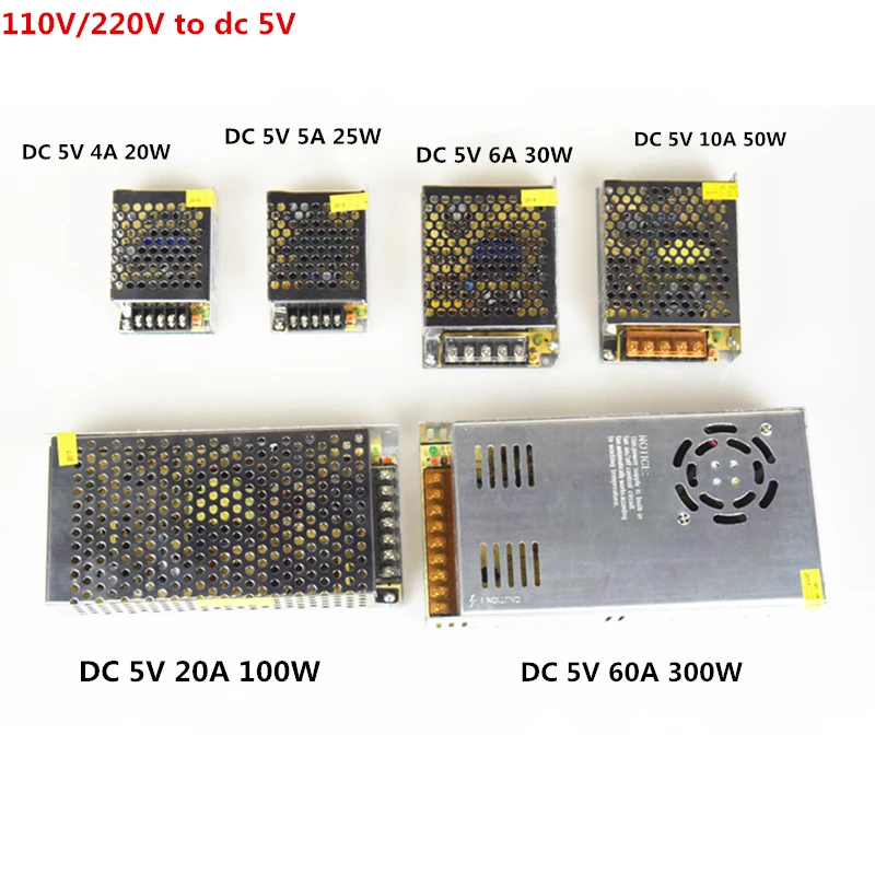 AIFENG schaltnetzteil 110 v/220 v zu 5 v 12 v 24 v 48 v led power versorgung CCTV/Led-streifen AC zu DC quelle power Adapter