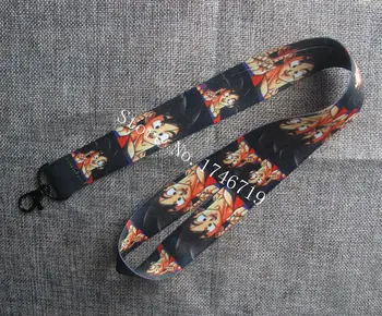 

Free Shipping 20 pcs cartoon Japanese anime Dragon Ball Z Key Chains Neck Strap Keys Camera ID Card Lanyard N-203