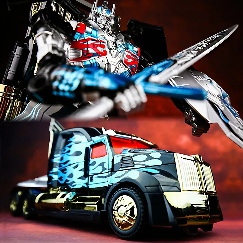 

Transformation KBB TF Dark Black OP Commander AD31 Alloy Metal Oversize Movie Edition Action Figure Robot Boy Collection Toy