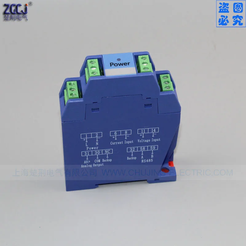 Однофазный преобразователь переменного тока/передатчик передающий инструмент AC 1A до 4-20mA