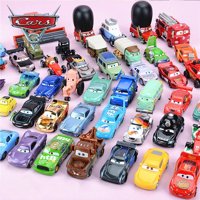 Pixar Cars 2 Lightning Mcqueen Alloy Metal Toy Car - Disney New Pixar Cars  3 2 - Aliexpress