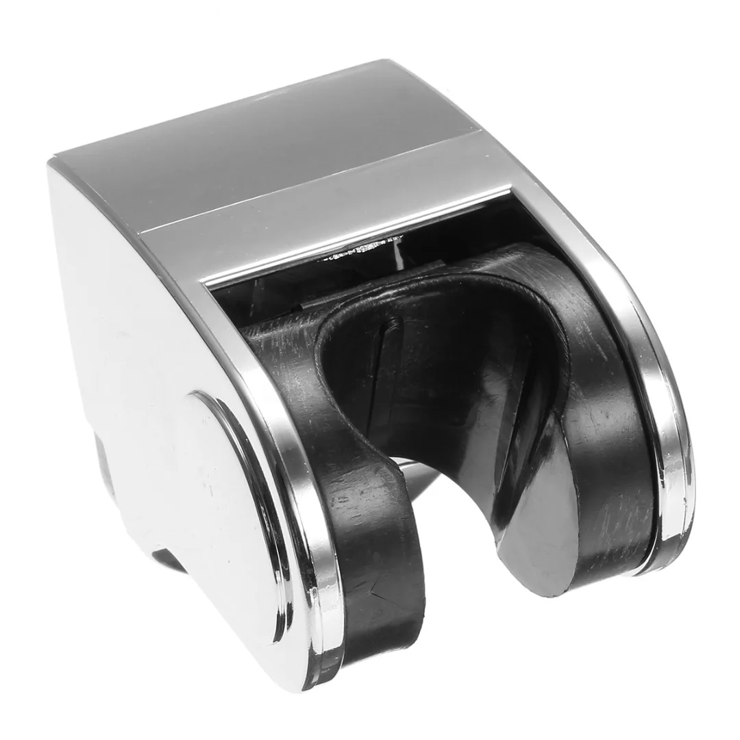 Mayitr Adjustable Shower Head Handset Holder Chrome Bathroom Wall Mount Suction Bracket For Bathroom Hardware Accessories