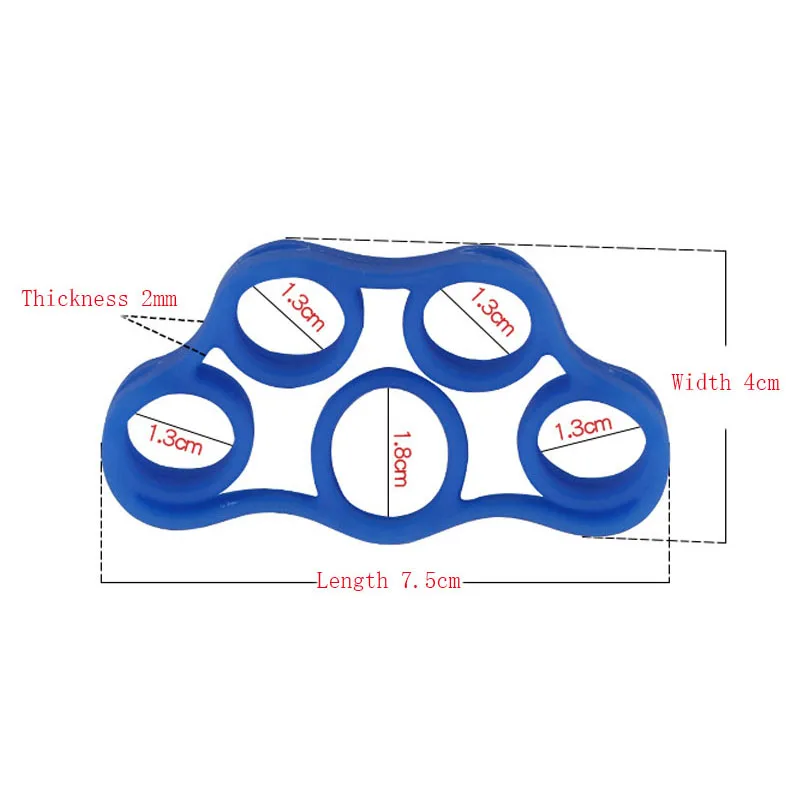 1 шт. многоуровневые резинки для пальцев ручной захват запястье тренажер носилки для ремонта и сила мышц сцепление тренировки