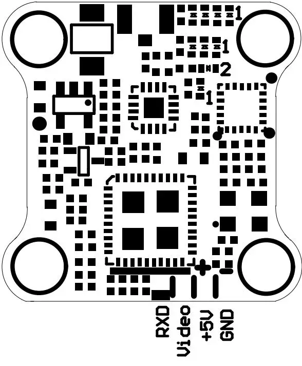 Flytower SIF4 F4 полета Управление w/BEC 2A ESC BS-13A 13A 2-4S 4IN1 ESC+ SIVTX-5840 25/100/200 мВт Передатчик серверный компьютером с экранным меню настройки