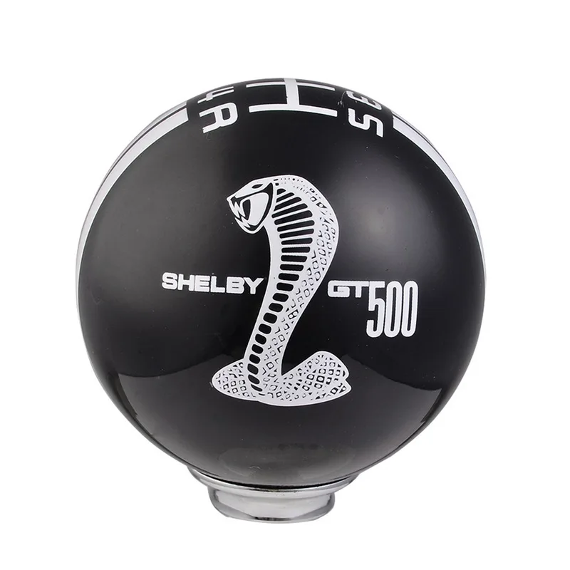 

Cobra Style Car Manual Auto Refit Resin Craft Gear Shifter Lever Shift Knob for Ford Mustang Shelby GT500 Universal (0267)