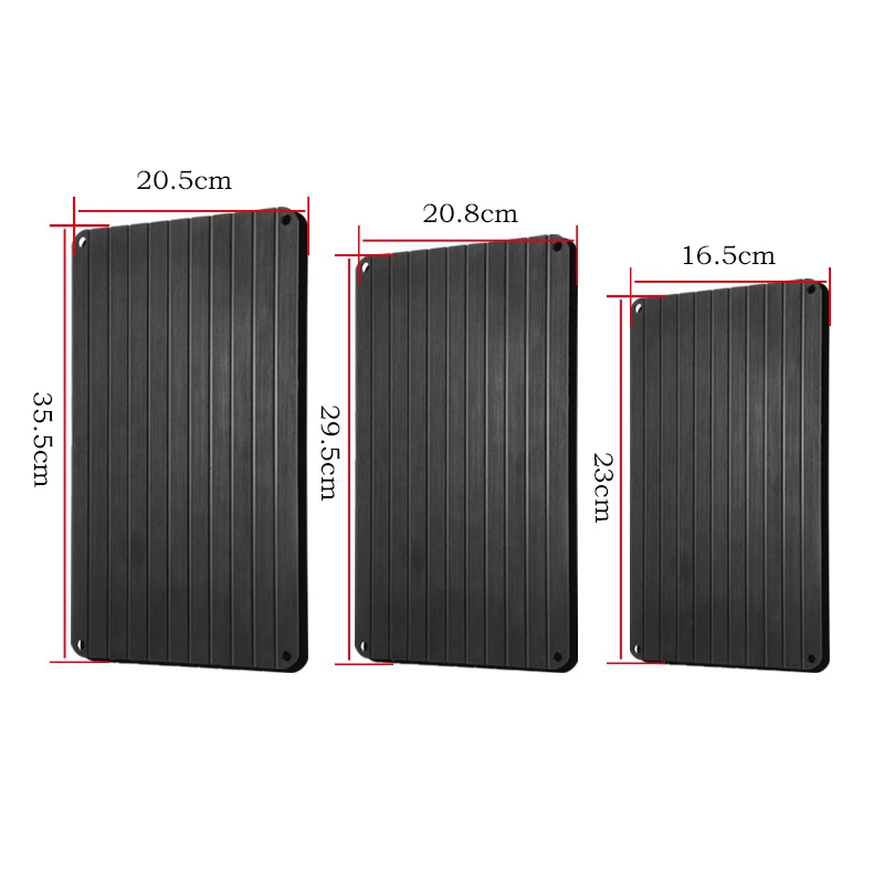 2018 Hot Sale Magic Fast Defrosting Board Tray Aluminum Thawing Plate Magical Kitchen Restaurant Frozen Food Mat Kitchen Tool 2018 Hot Sale Magic Fast Defrosting Board Tray Aluminum Thawing Plate Magical Kitchen Restaurant Frozen Food Mat Kitchen Tool