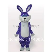 Маскарадный костюм на Пасху фиолетовый кролик талисман костюм Пасхальный праздник животное Маскотте наряд костюм