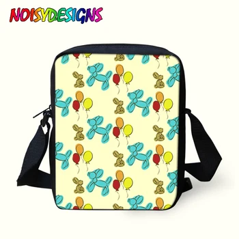 

NOISYDESIGNS Women Messenger Bags Balloon Dog Designs Shoulder Bag Handbags Cute Messenger Bags Crossbody Bag for Girls