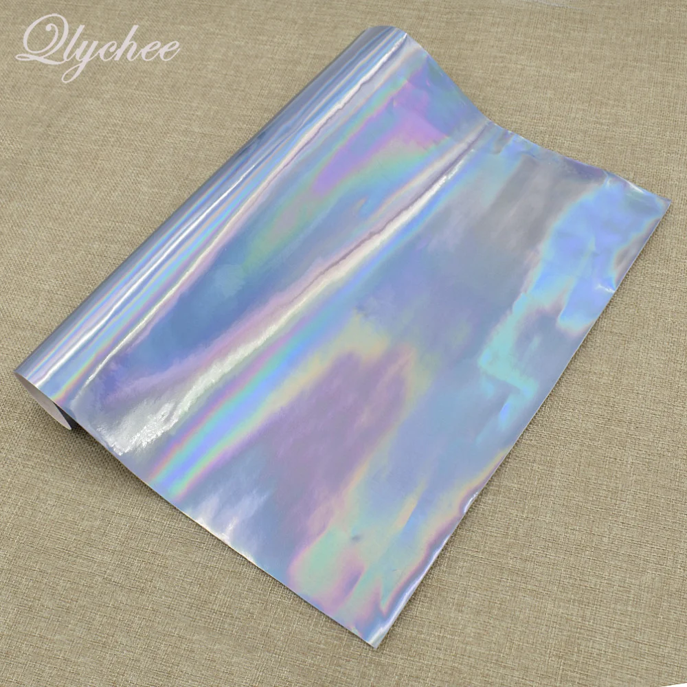 

A3 42*30cm Smooth Holographic Laser Faux Leather DIY Making Sewing Handbag Quilting Decoration Craft Accessories