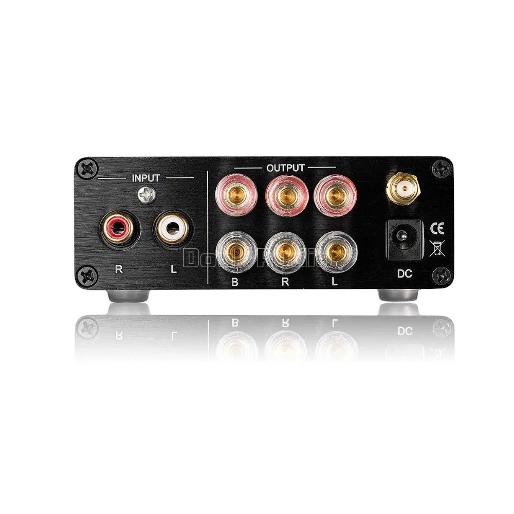 Цифровой мини усилитель мощности Douk audio Hi Fi Bluetooth 5 0 сабвуфер TPA3116 2 1 каналов для